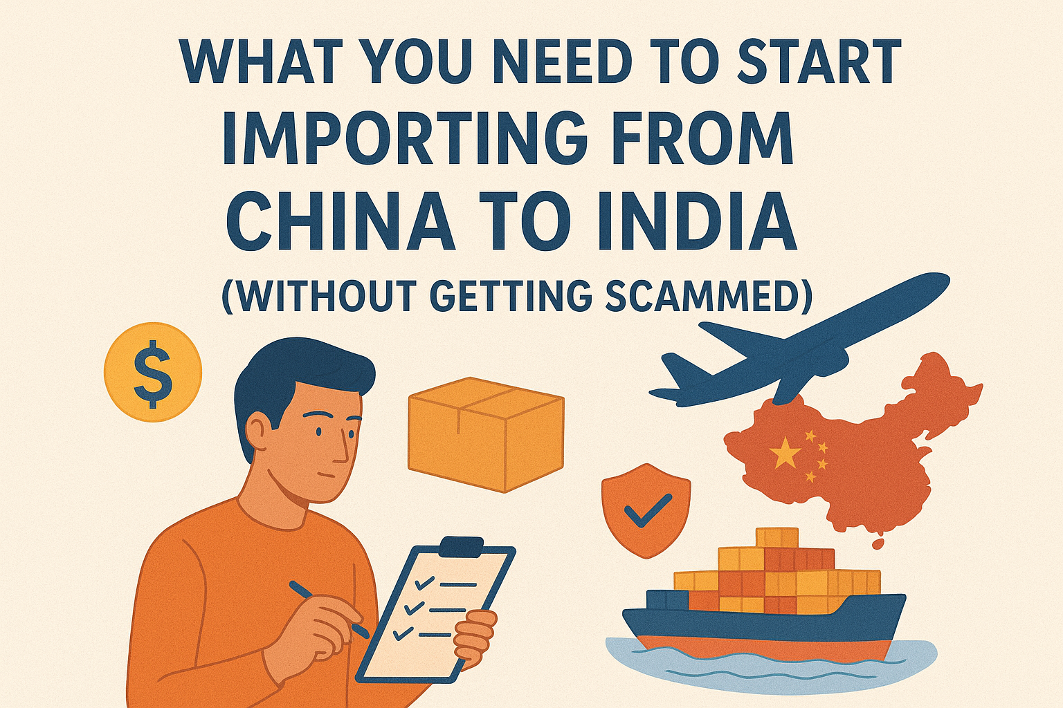 What You Need to Start Importing from China to India (Without Getting Scammed)