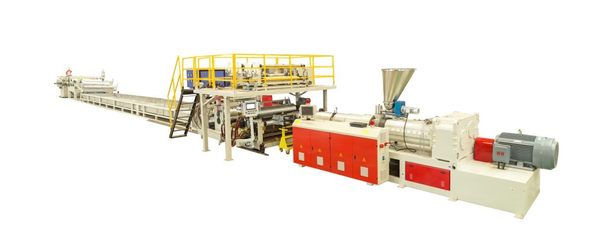 PVC SPC Flooring Extrusion Line 1