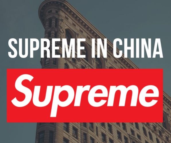 Who has rights to Supreme in China? 1