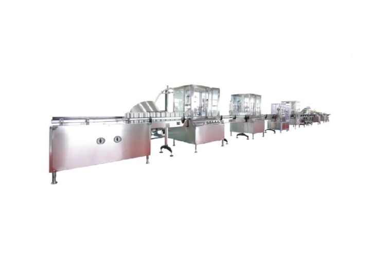 Fully Automatic Aerosol Filling and Sealing Spray Production Line 1
