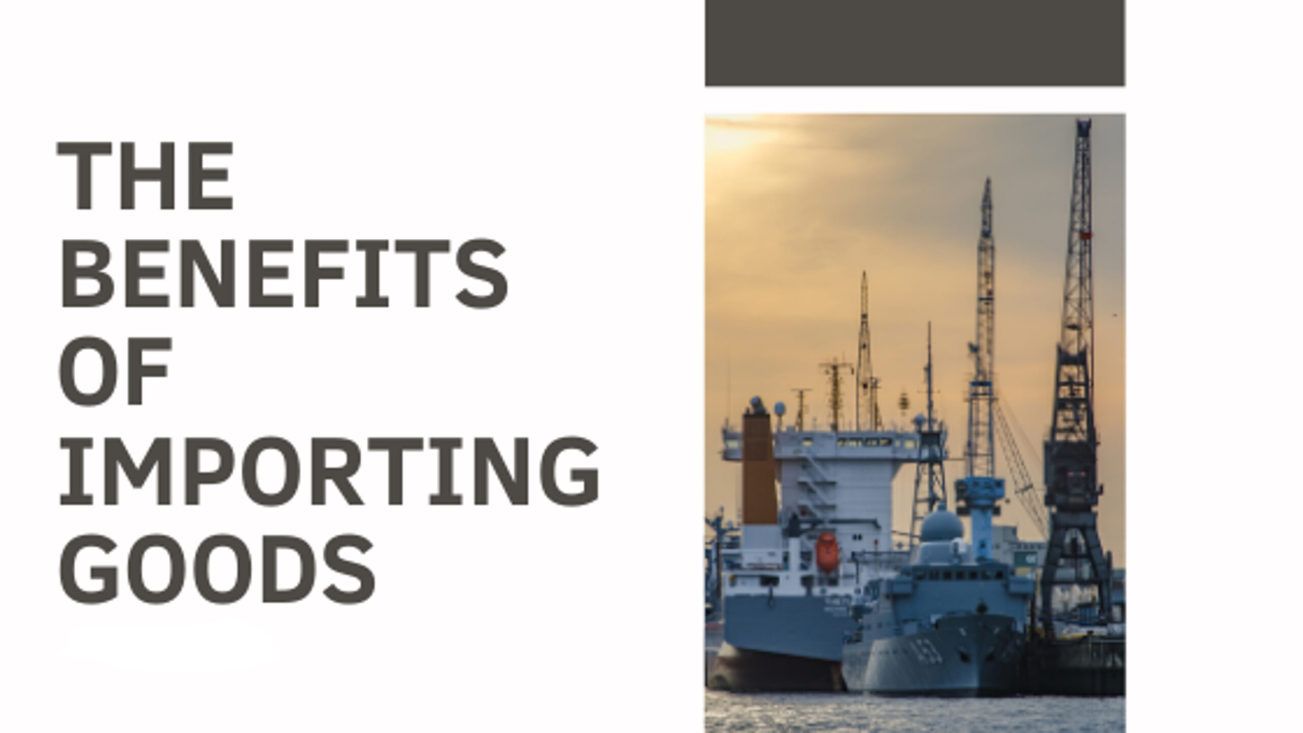 5 Key Benefits of importing Goods for Your Business 1 Importing goods