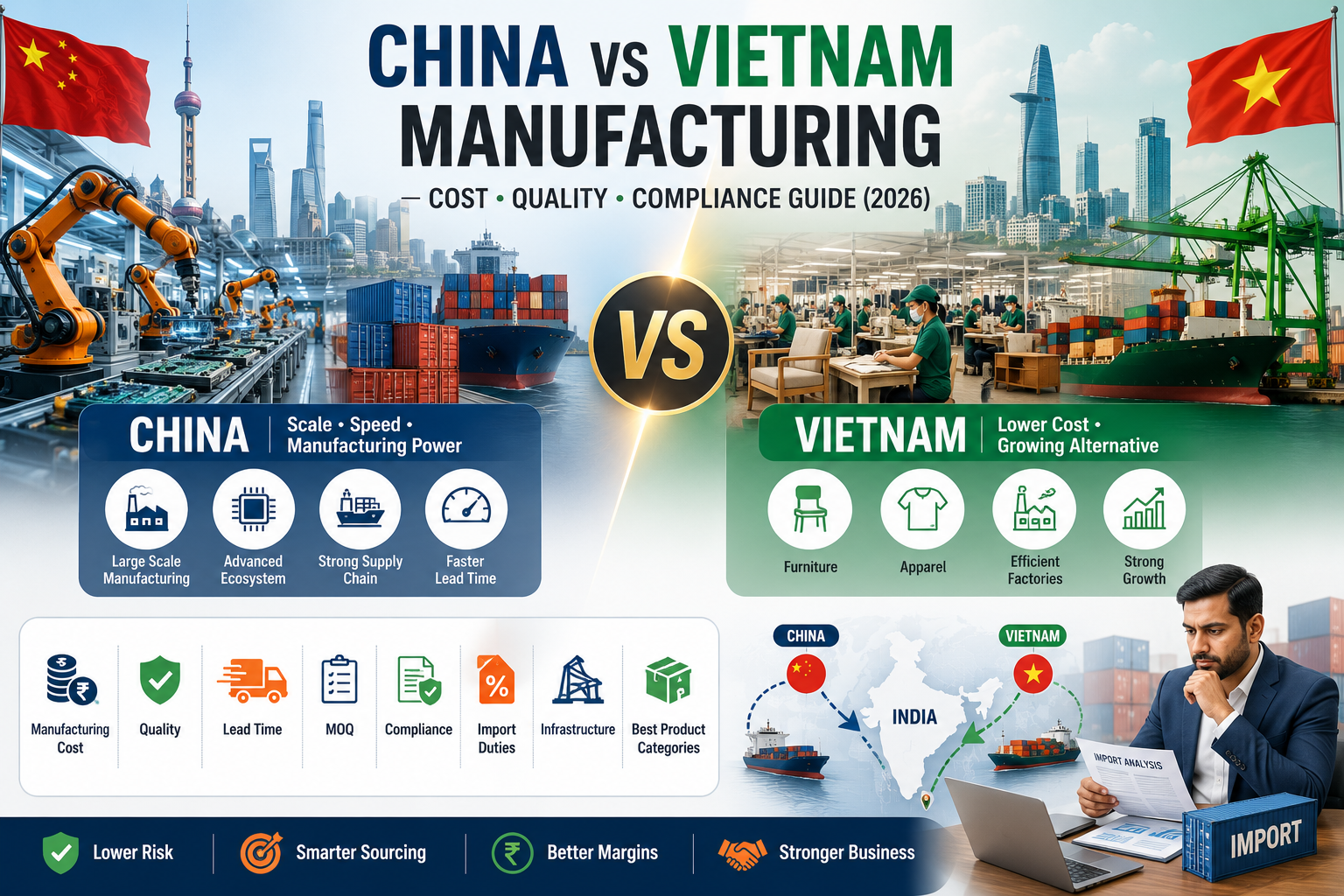 China vs. Vietnam Manufacturing in 2026 - We Do Import