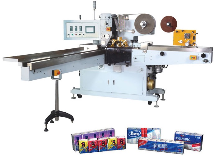Pocket Facial Tissue Paper Folding and Packing Production Line 4