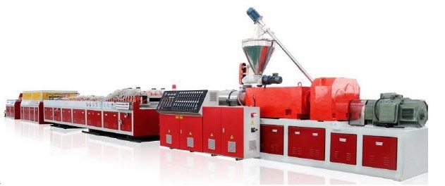PVC Wood Plastic Composite Hollow Door Panel Making Machine 9