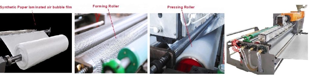 Multi-Layer Double Screw Air Bubble Film Wrap Sheet Making Machine 4