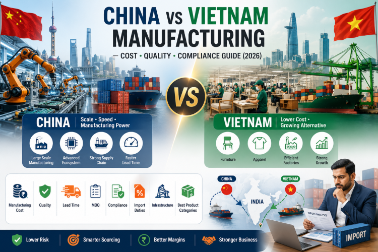 China vs. Vietnam Manufacturing in 2026: A Comprehensive Cost, Quality, and Compliance Guide for Importers 1 China vs. Vietnam Manufacturing in 2026: A Comprehensive Cost, Quality, and Compliance Guide for Importers 1
