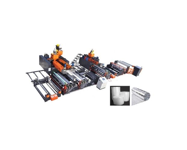 Multi-Layer Double Screw Air Bubble Film Wrap Sheet Making Machine 1 Multi-Layer Double Screw Air Bubble Film Wrap Sheet Making Machine 1